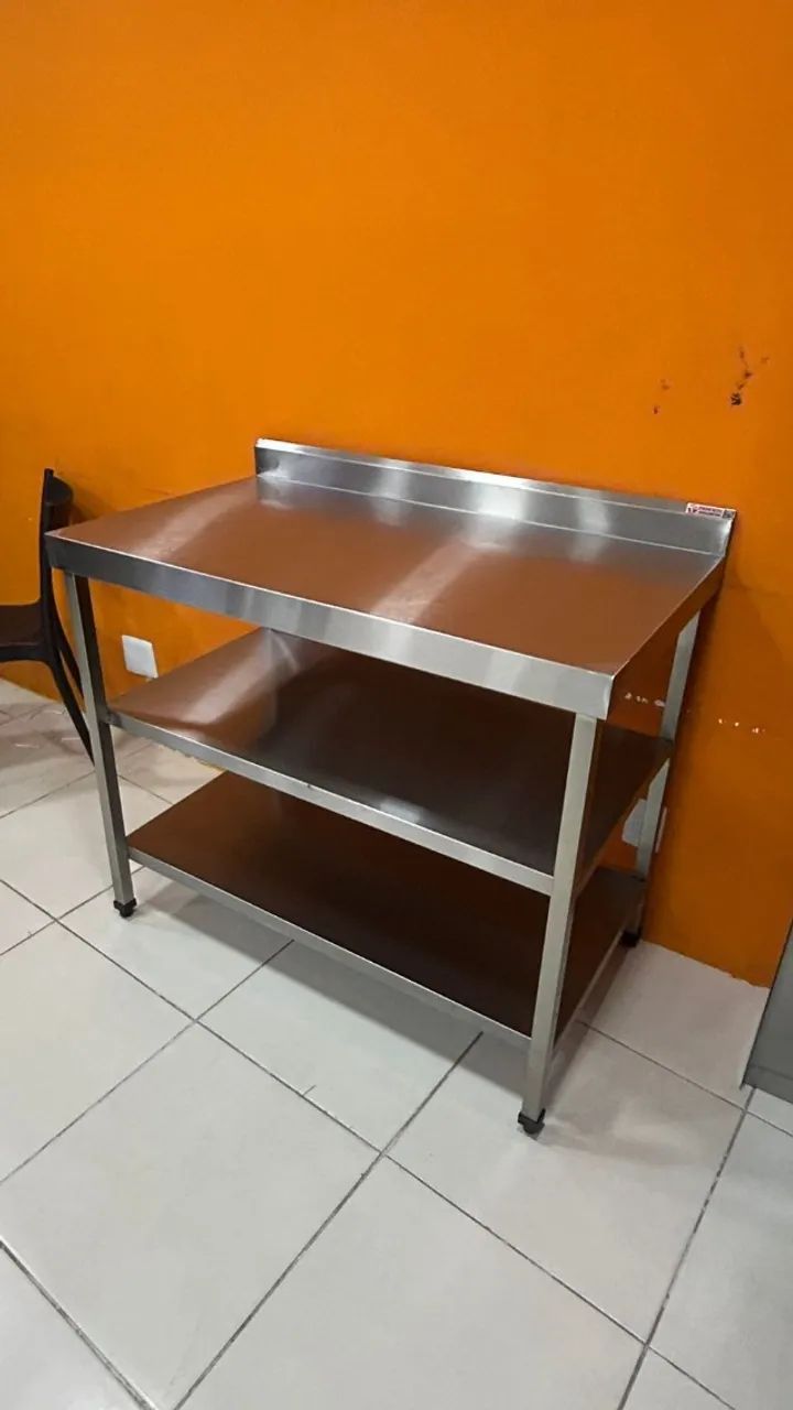 BANCADA INOX - NOVA FABRICAÇÃO PROPRIA