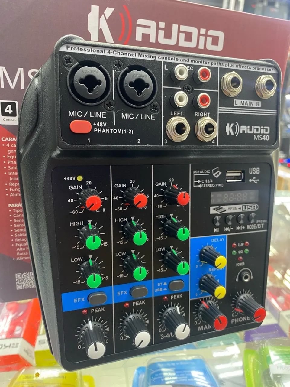 K áudio mesa MS40
