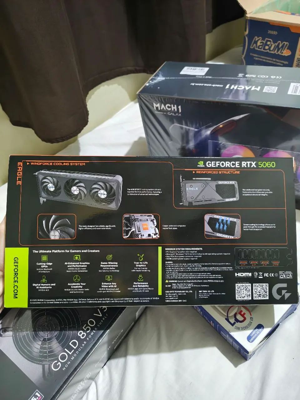 Placa de video,  fonte,  water Cooler,  - Foto 3