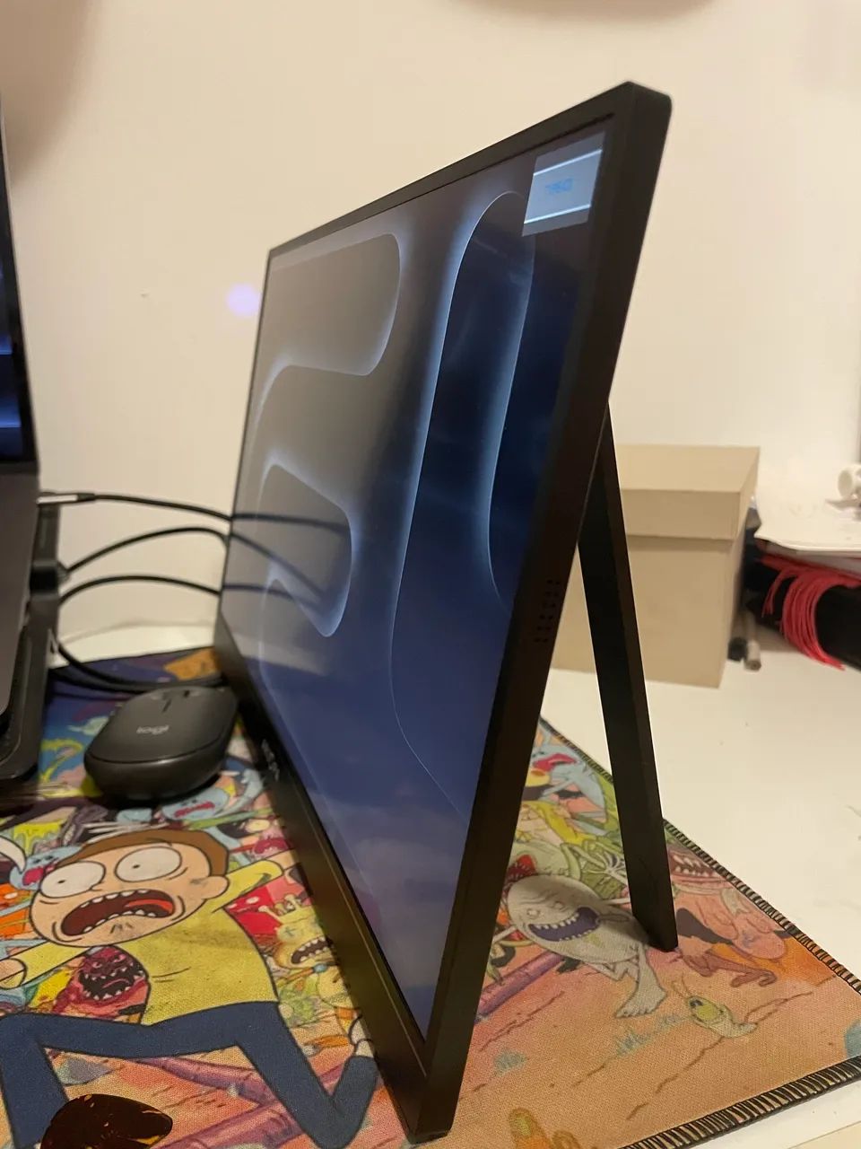 Monitor Portátil Full Hd 144hz Gamer 1080p 16,1 Polegadas Cor Preto - Foto 2