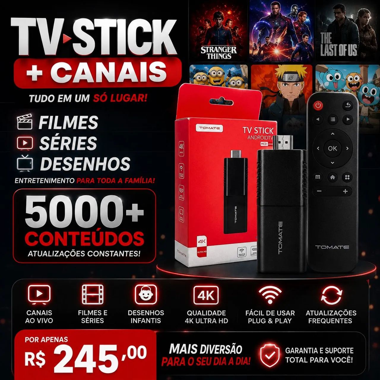 TV STICK + EXTRA