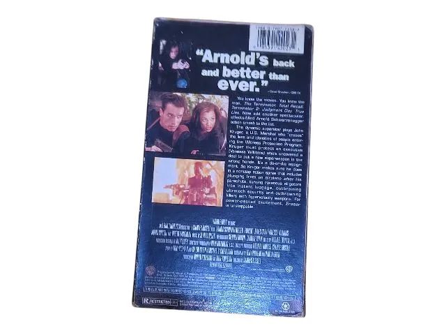FILME VHS ERASER RARIDADE  - Foto 2