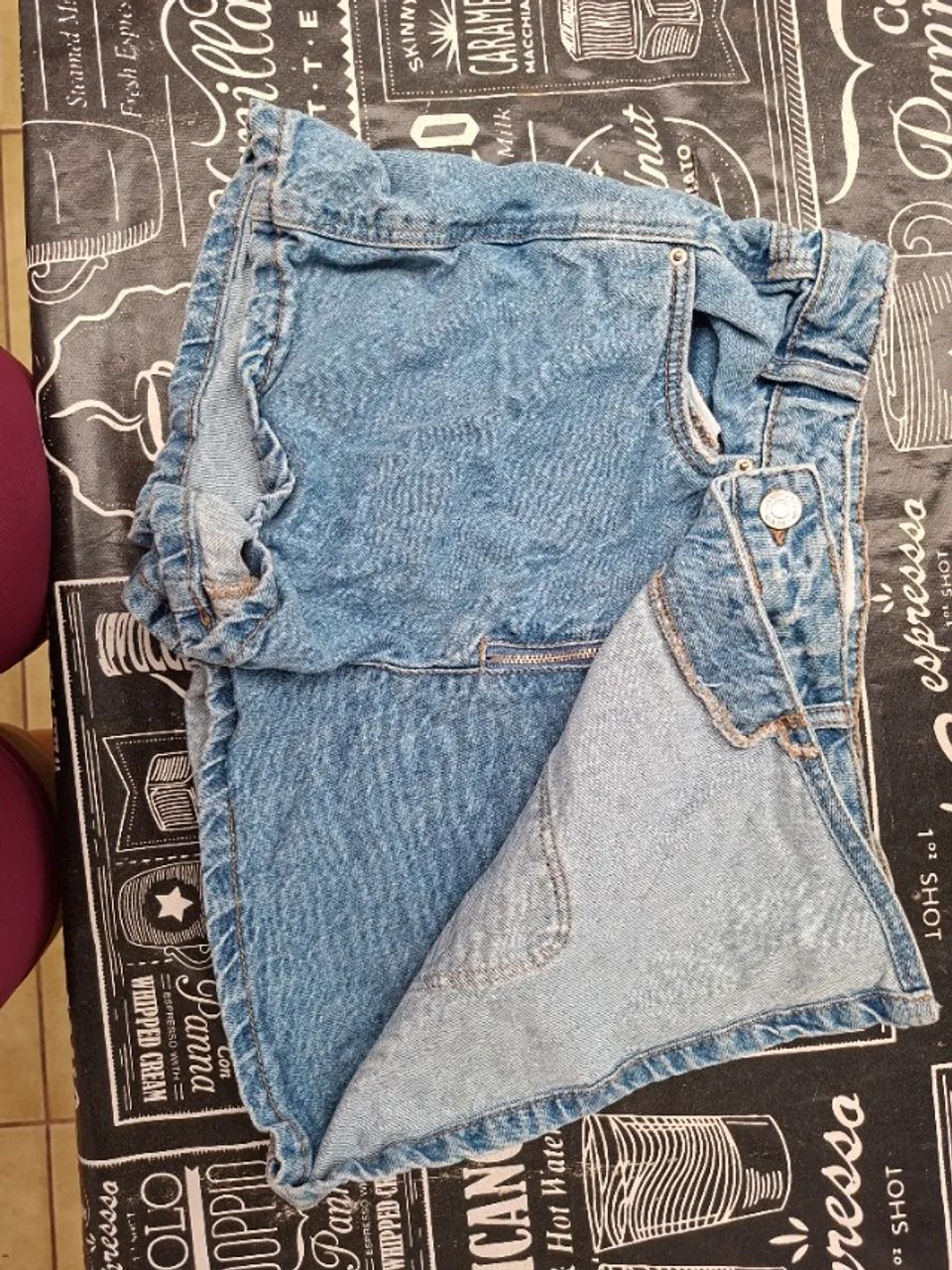 short jeans saia, Zara - Foto 3