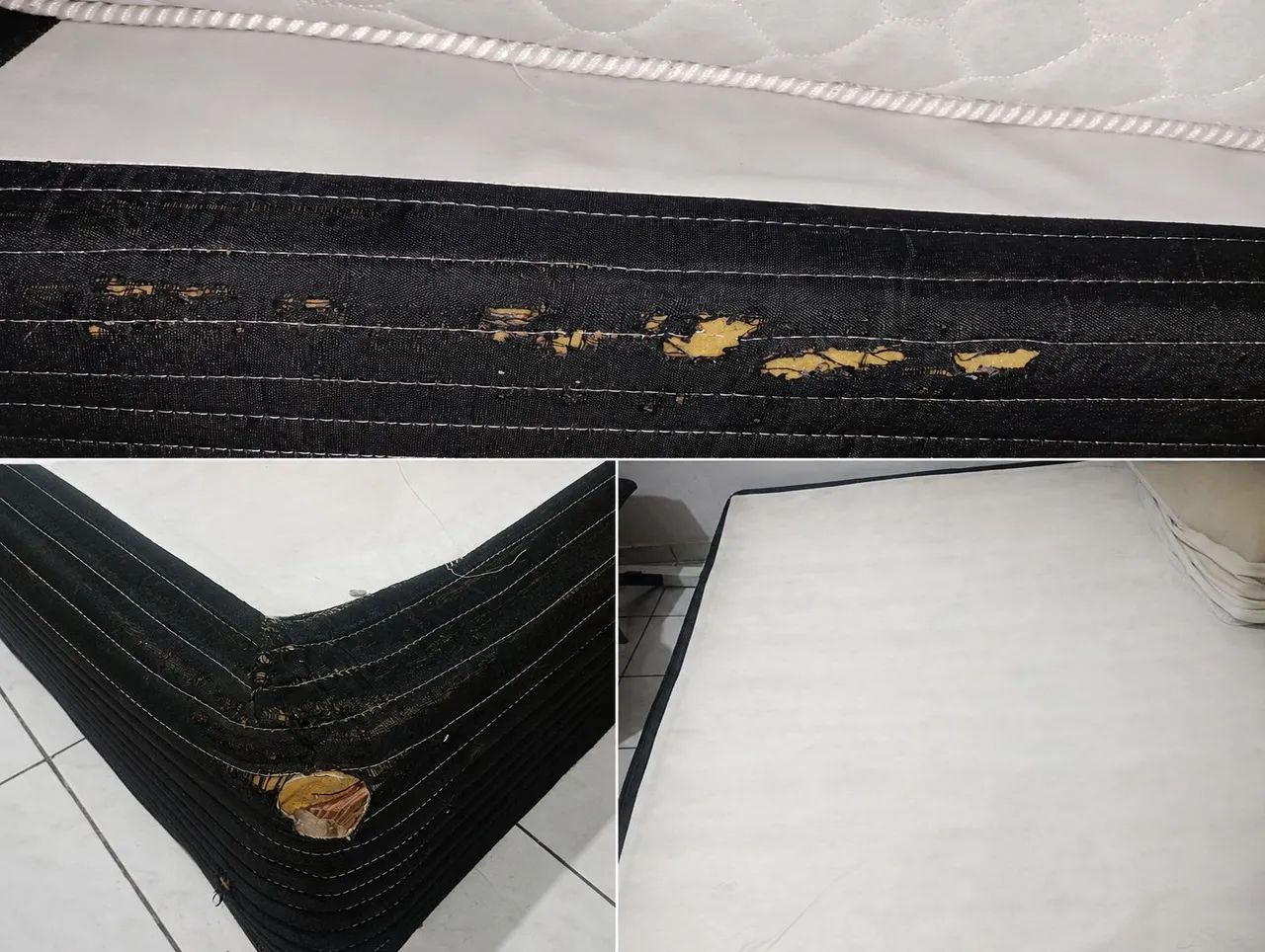 Box casal/ sem baú/ resistente e em boas condições de uso - Foto 2