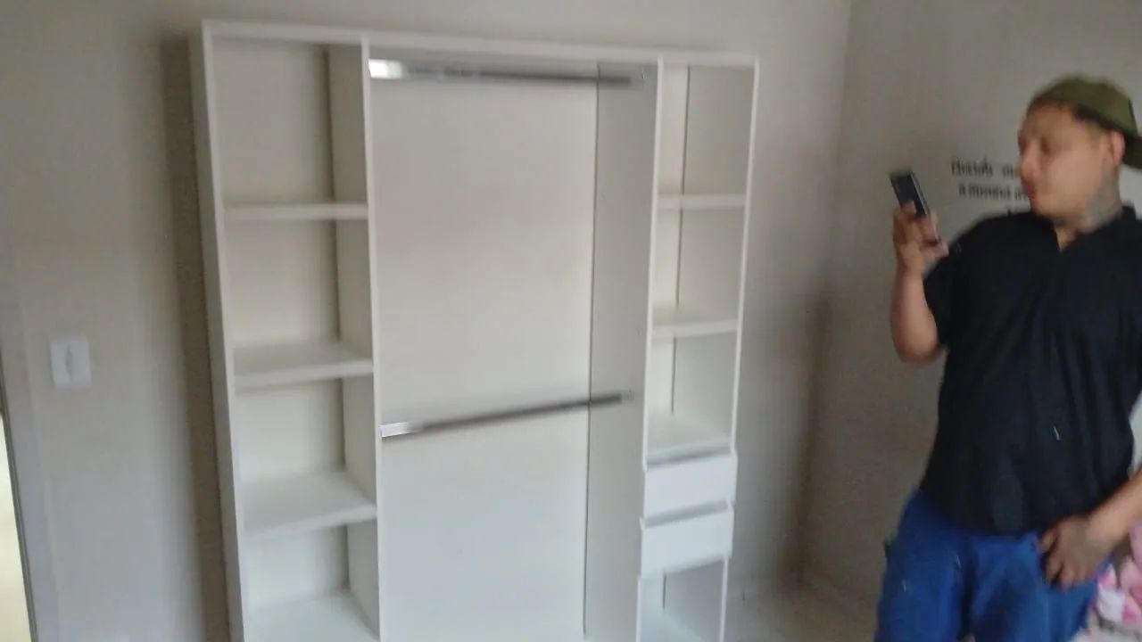 CLOSET CM 2 GAVETAS MDF NOVO  - Foto 3
