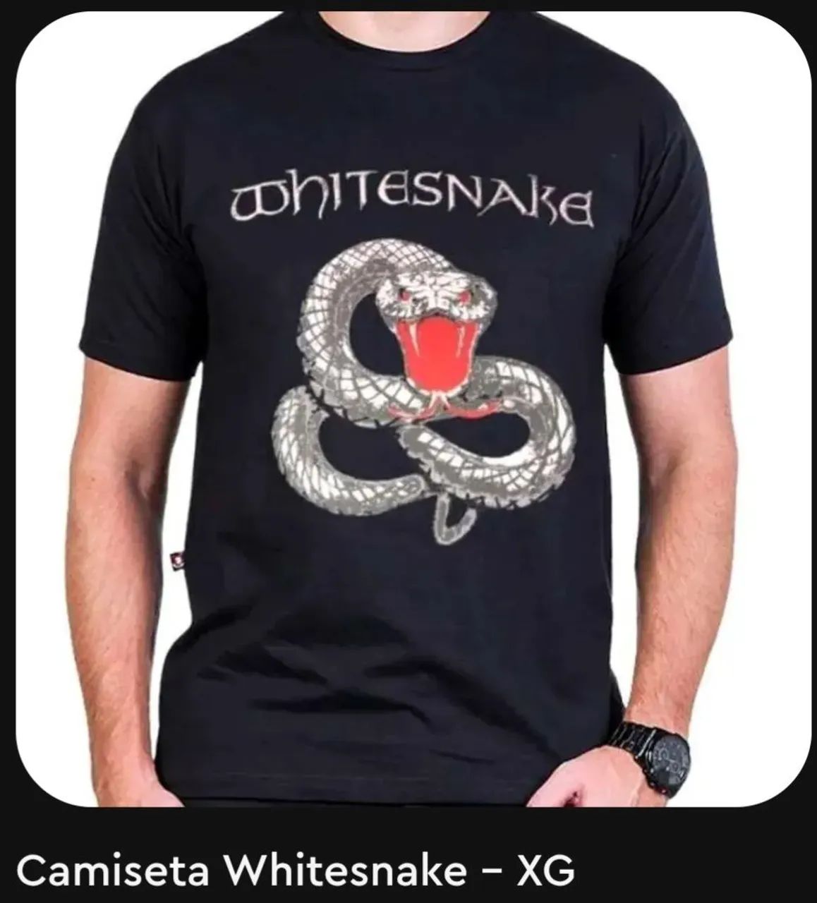 2 camisetas de Rock Clássico - Bandas variadas - Foto 3