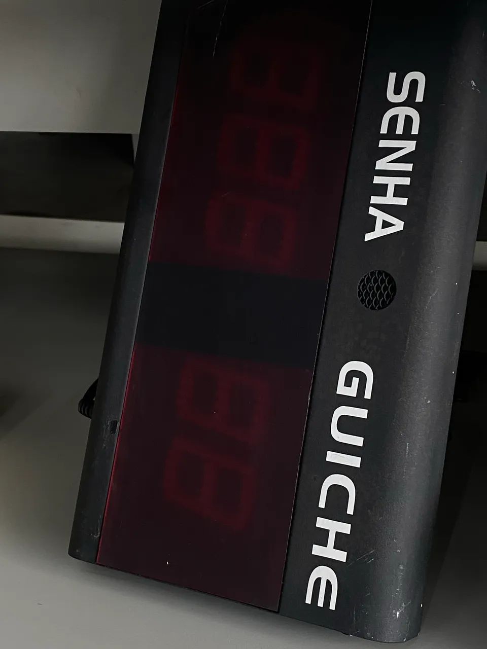 Guichê senha 