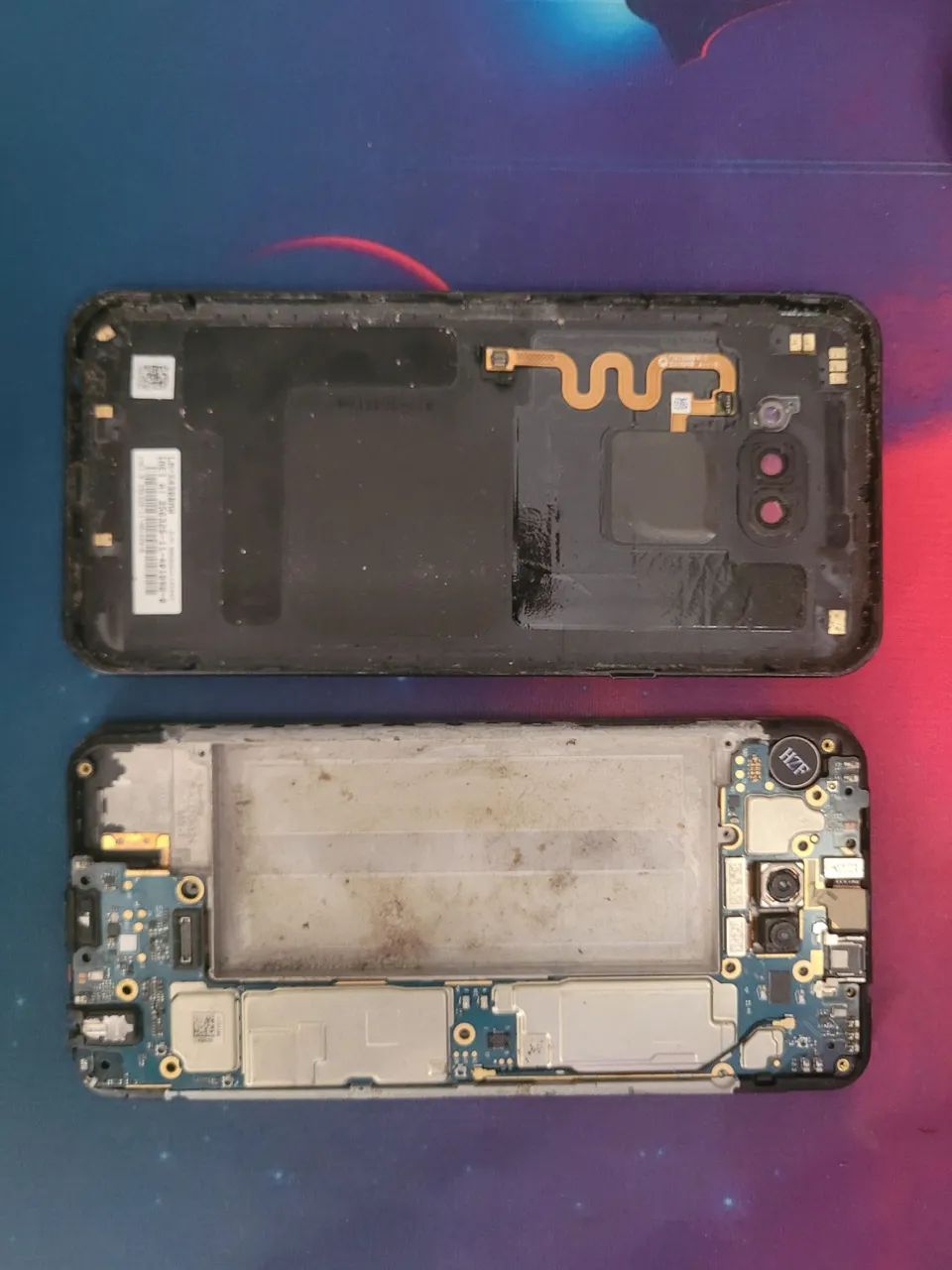 LG k40s para retirada de peça