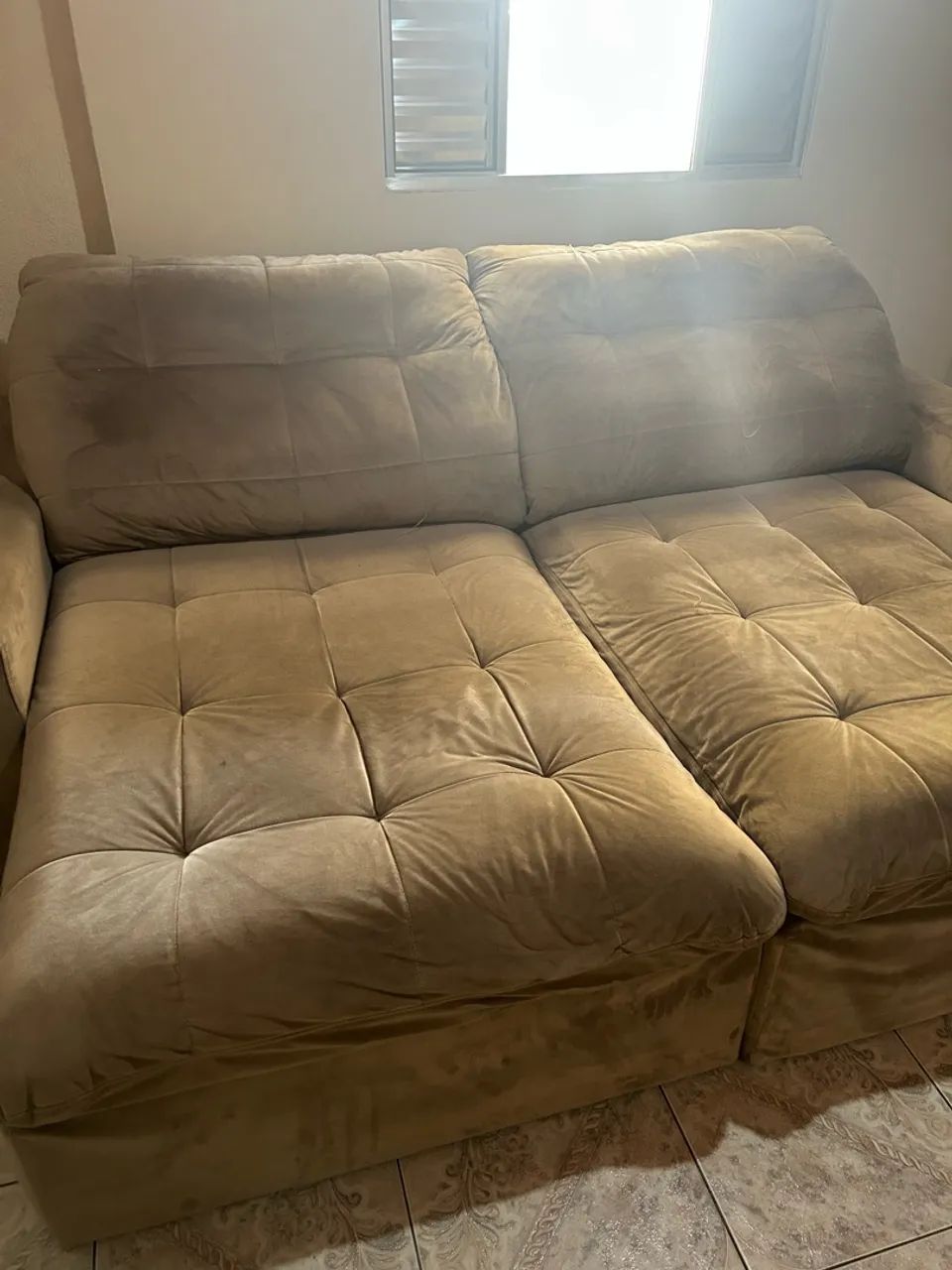 Vendo sofá bipartido  - Foto 2