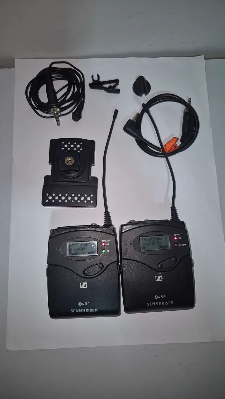Microfone lapela Sennheiser Ew 100G4 - Foto 5