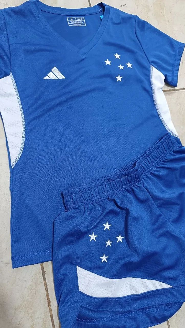 Conjunto Feminino Cruzeiro 