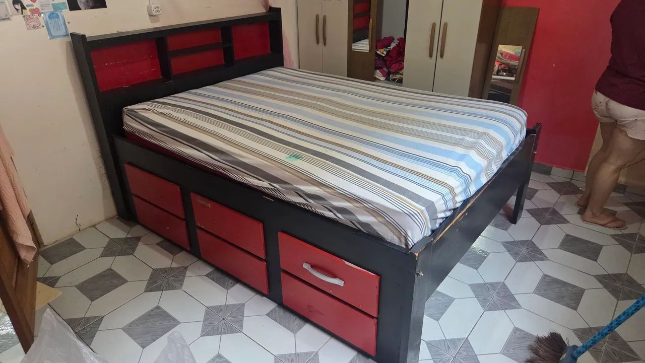 Cama com gavetas  - Foto 2