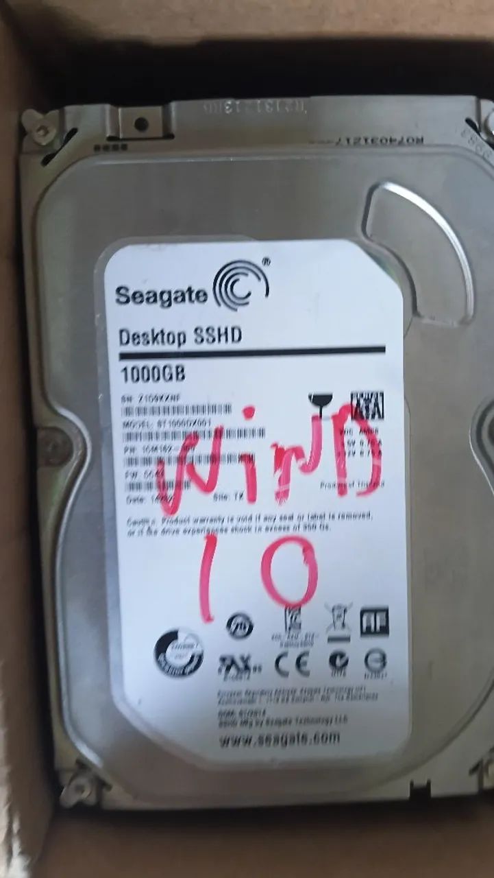 Hd 1 terá funcionando perfeitamente testado saudável 