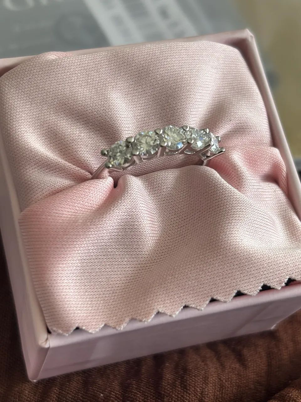 Anel moissanite - Foto 2