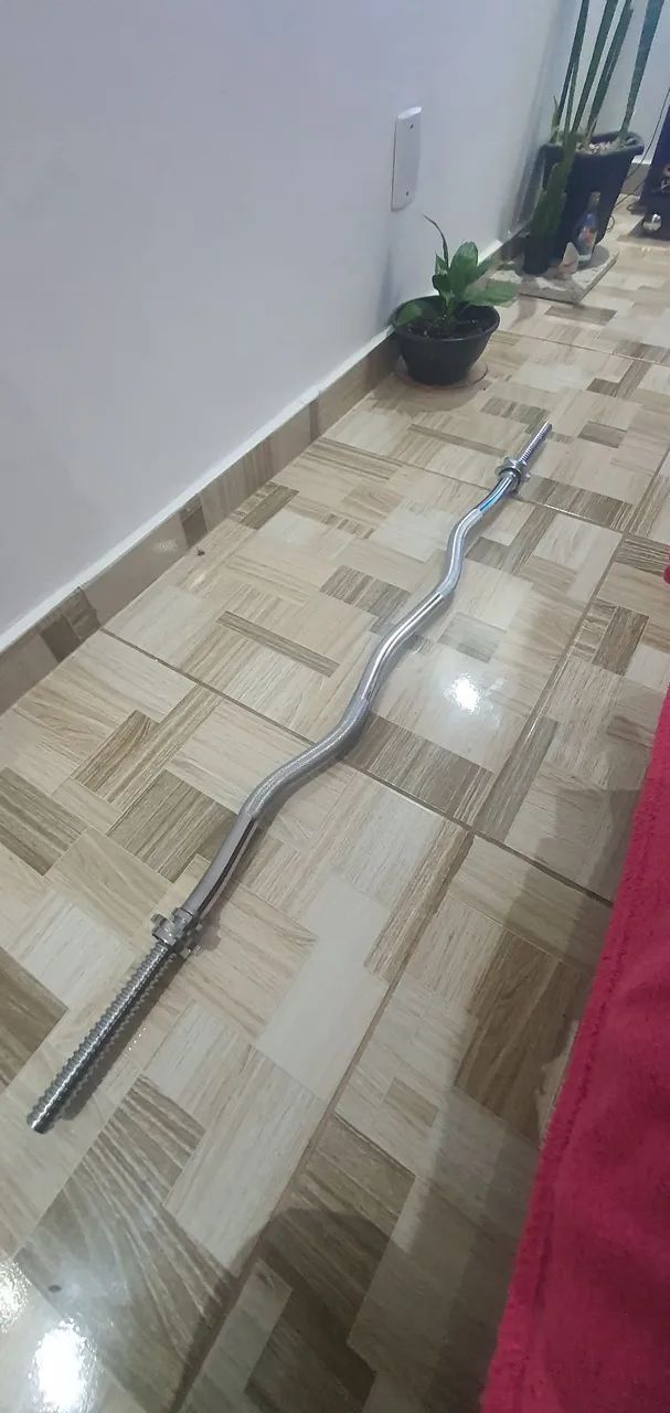 Barra w 1.20 maciça com rosca