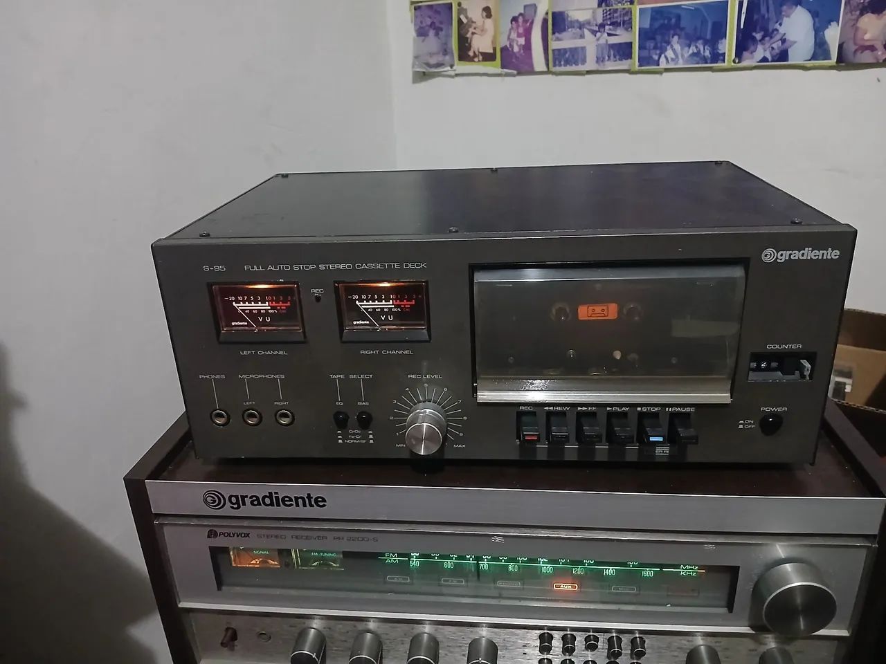 Tape deck Gradiente S95