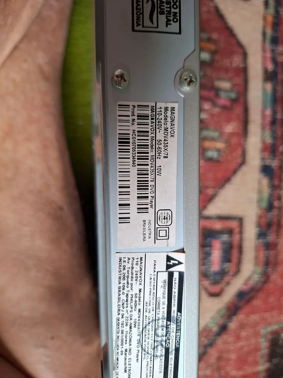 Dvd Video/ CD Player Magnavox MDV435 - Foto 4