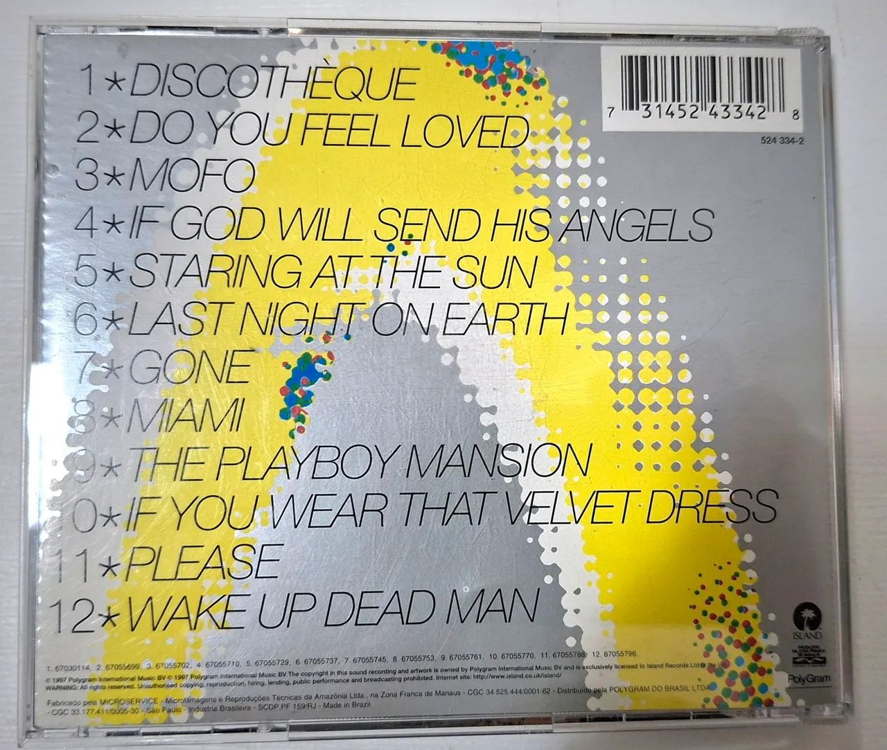 CD, U2 POP, Polygram, 1997 - Foto 3
