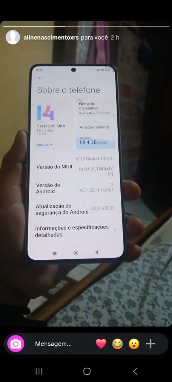 Vendo celular redmi 13 pro de 256 gb - Foto 2