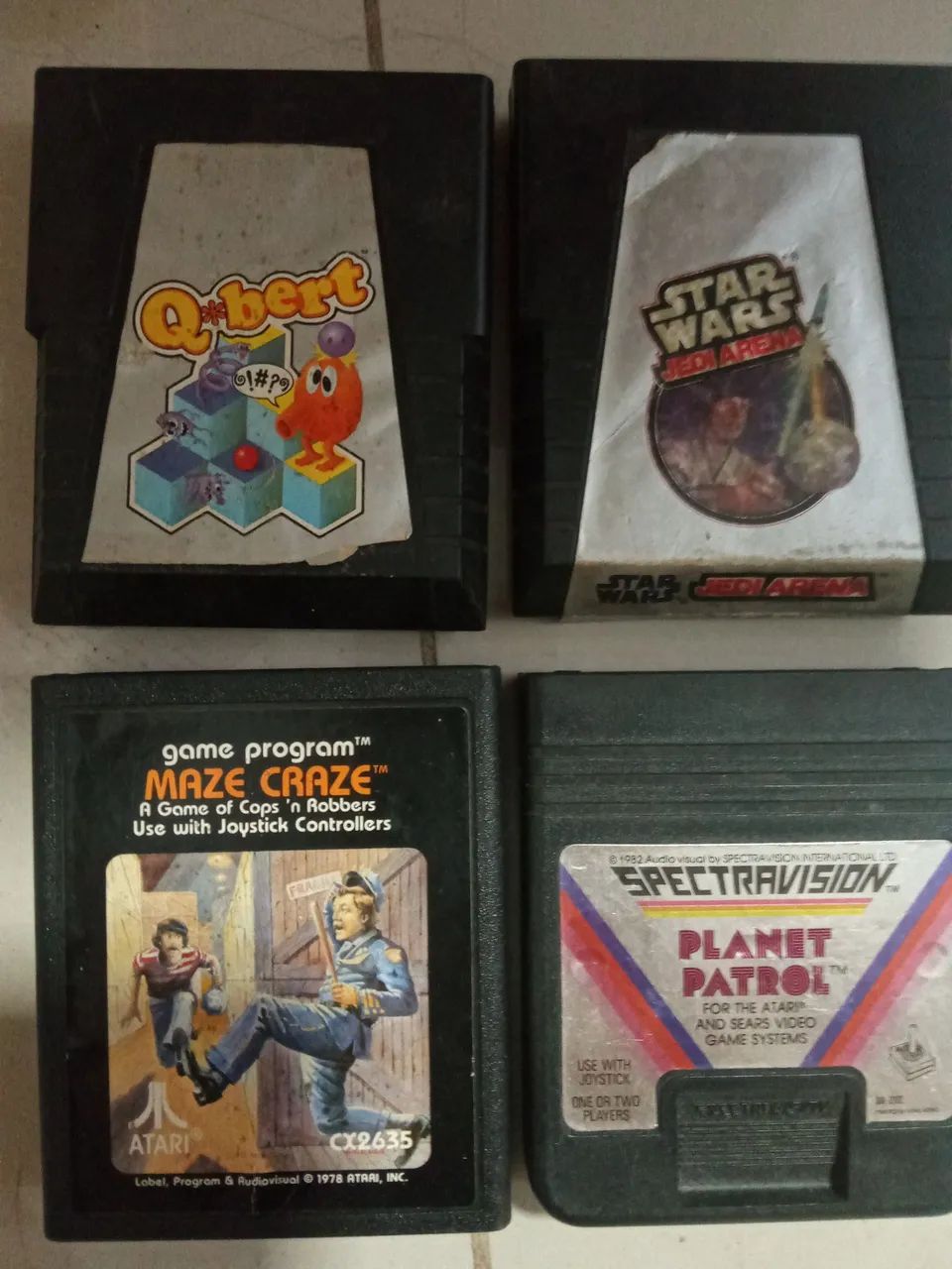 Console Atari com 15 JOGOS para ATARI. - Foto 4