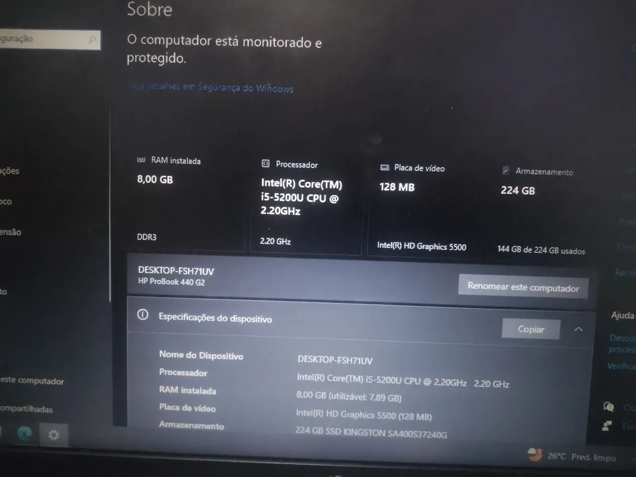 Vendo notebook I5  - Foto 2