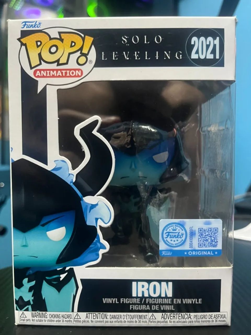 Funko Pop! #2021 - Solo Leveling - Iron - Hobbies e coleções