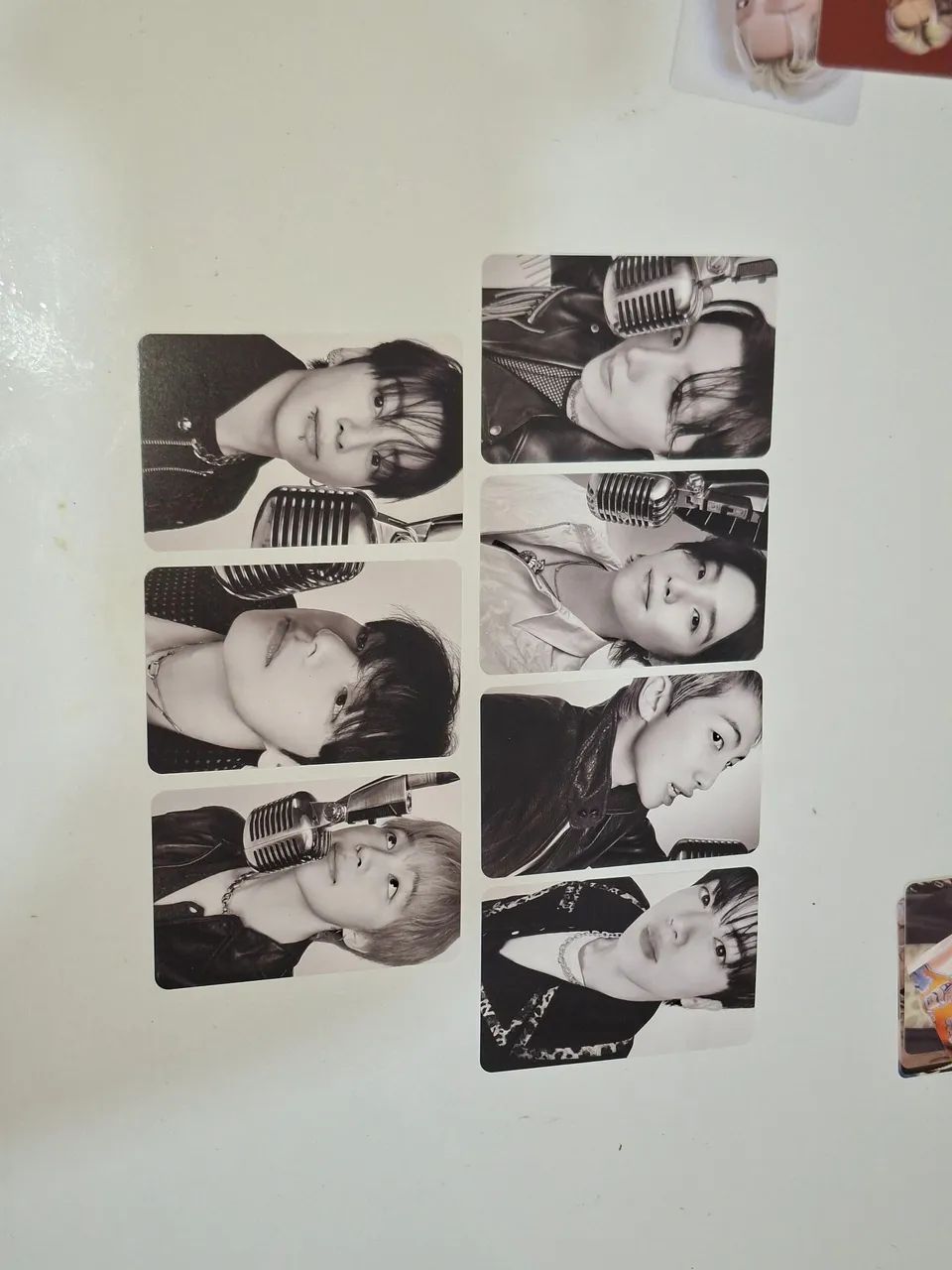 Photocards BTS Arirang versão weverse.