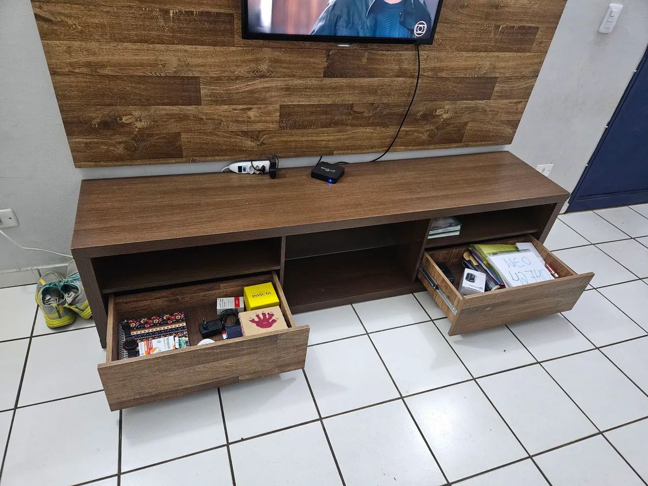 Rack + Painel madeirado  - Foto 4