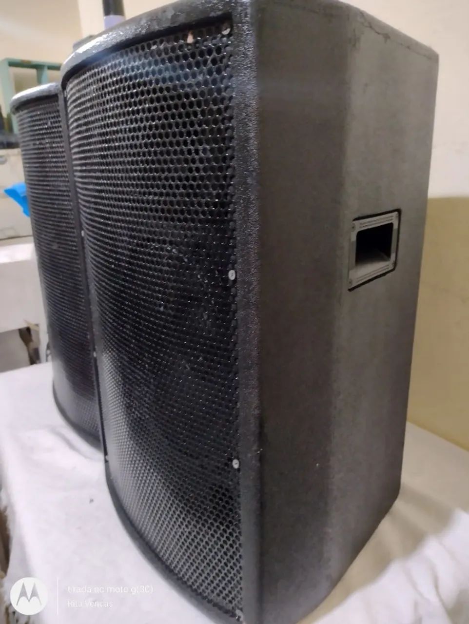 Par de caixas 12 polegadas, 250w cada - Foto 4