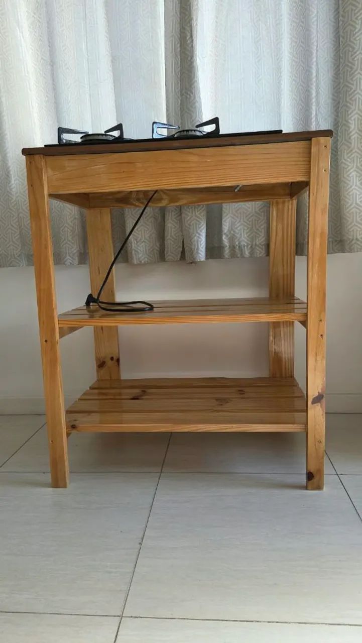 Fogão cooktop com prateleira - Foto 4