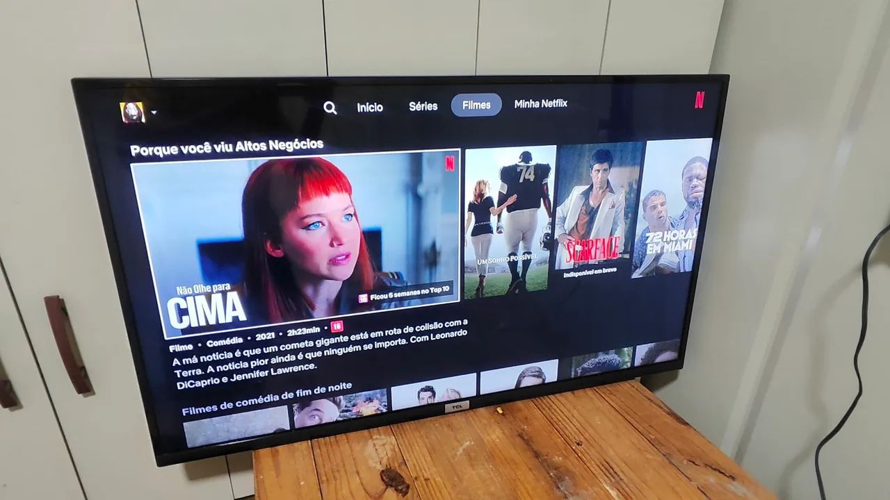 Smart TV Semp TCL 43 Polegadas Full HD - Android TV ?