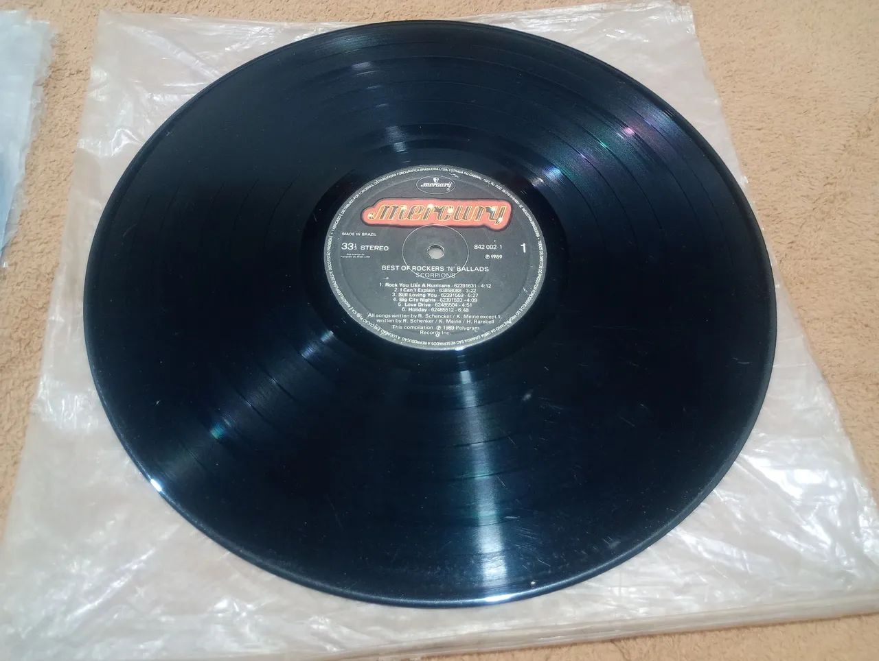 Discos vinil de Rock sem capa  - Foto 5