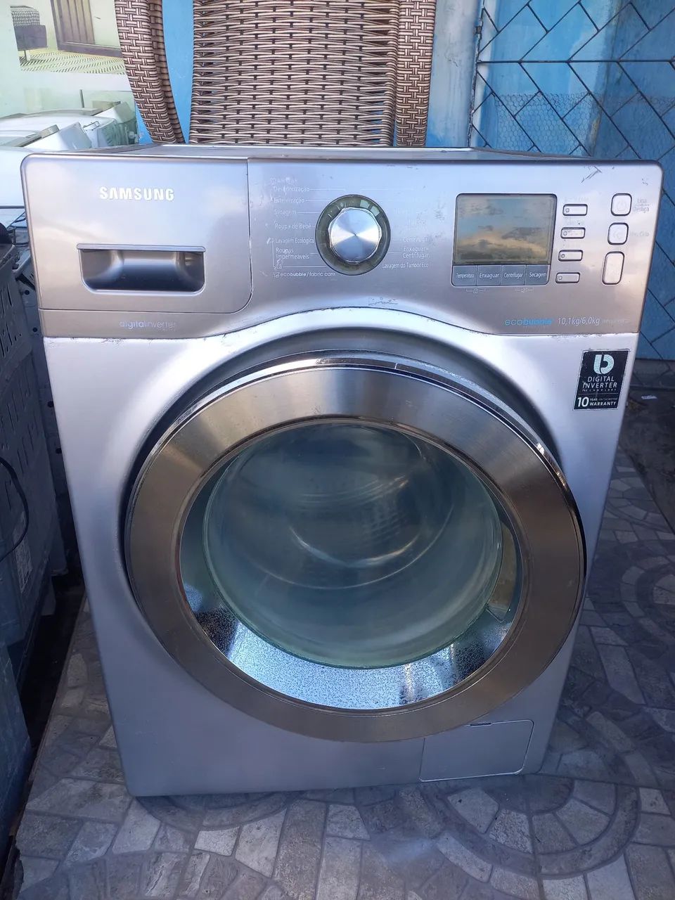 Máquina de lavar e secar Samsung 