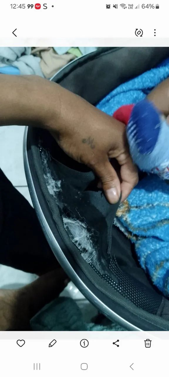 Carrinho Moisés e Mini berço - Foto 4