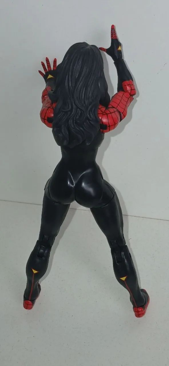 BONECO ACTION FIGURE MARVEL LEGENDS MULHER ARANHA JESSICA DREW - Foto 2