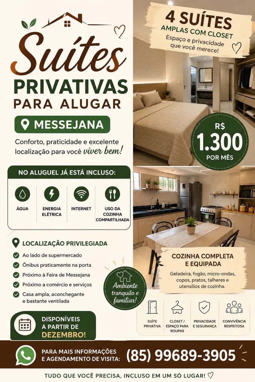 Quartos em casa bem localizado 