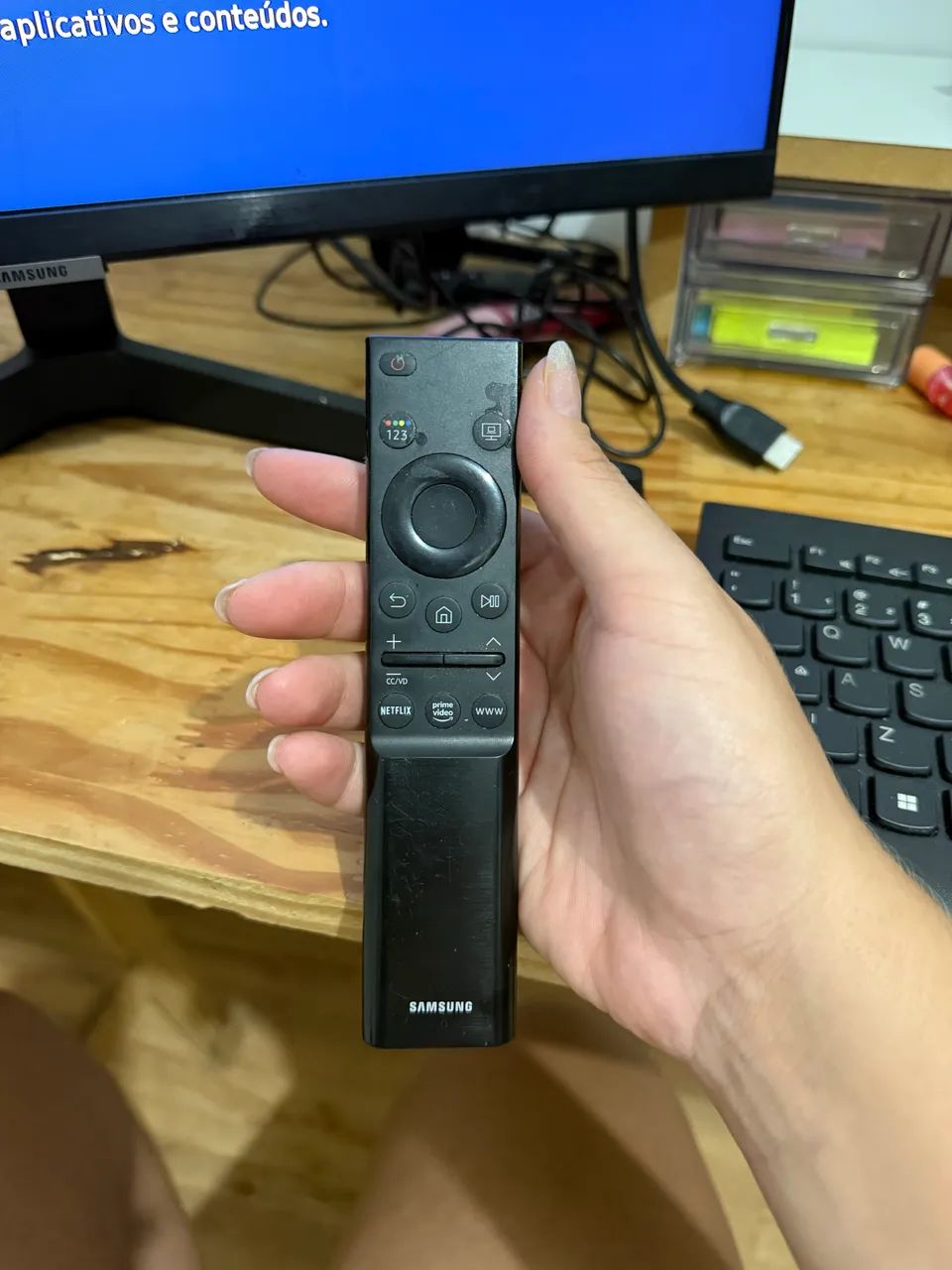 Monitor 24 polegadas - Com defeito na tela  - Foto 3