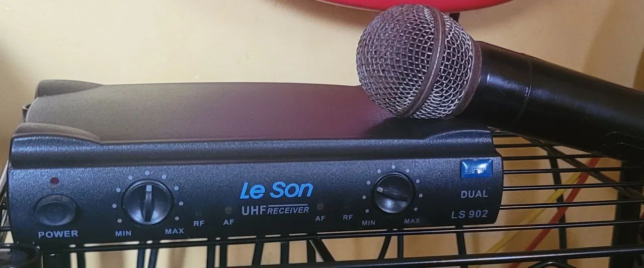 Microfone Sem Fio Le Son LS902 Dual 