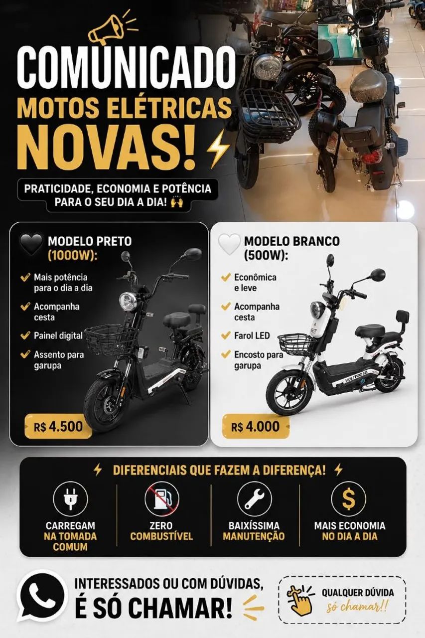 Motos elétricas 