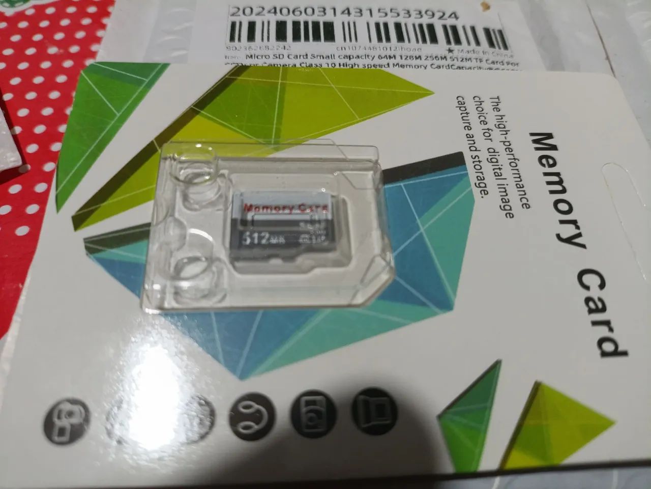 3 Cartão de memória 512MB Memory Card. - Foto 2