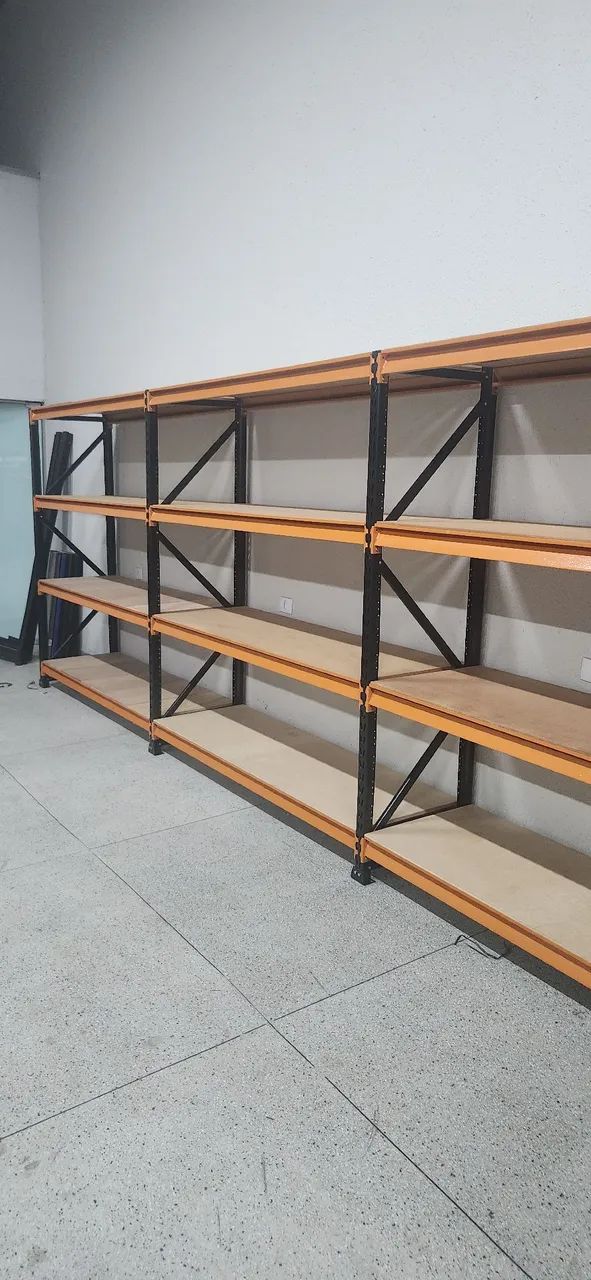 Mini porta paletes ideal para organizar seu estoque - Foto 2