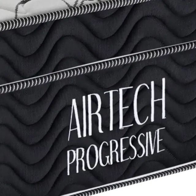 Colchão Airtech Progressive Queen de Molas Nanolastic 29x198x158cm Ortobom - Foto 2