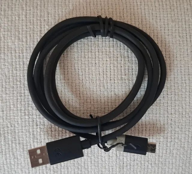 Cabo USB macho para USB macho, micro (V8), turbo 30 watts, marca gold, 