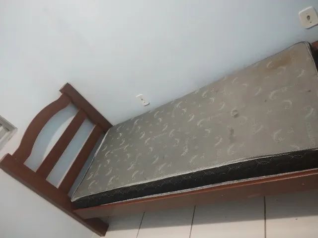 Cama solteiro + colchão - Foto 3