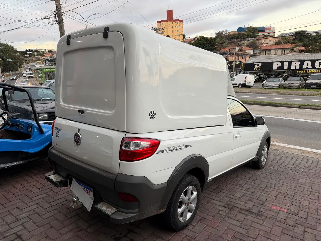 Fiat Strada Freedom 1.4 Flex 8V CS 2020 - Foto 4