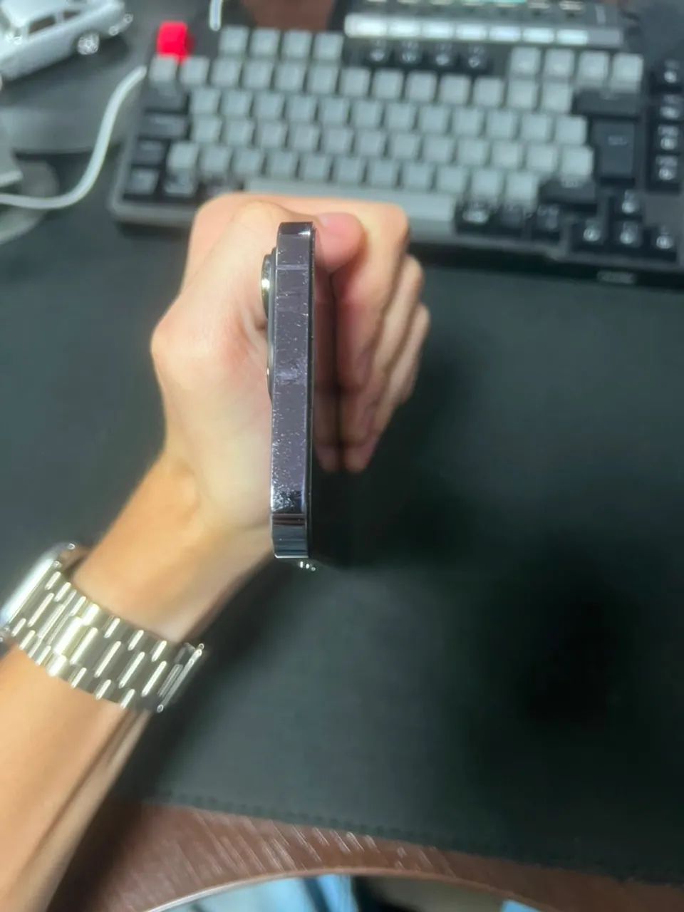     iPhone 14 Pro Max 256GB Roxo | Completo com Caixa - Foto 3