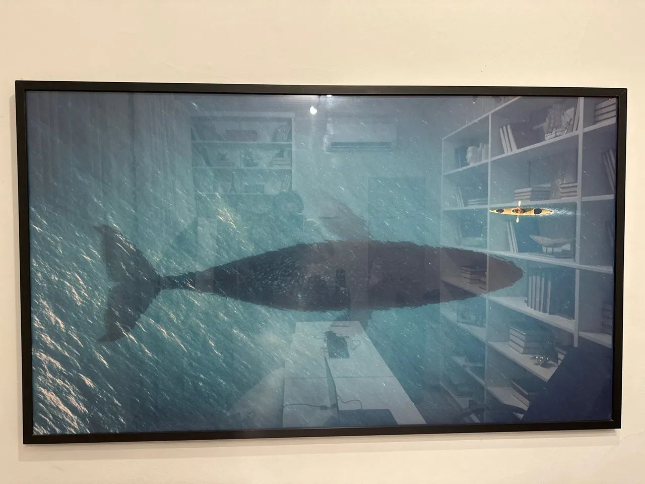 Quadro com moldura e vidro  - Foto 4