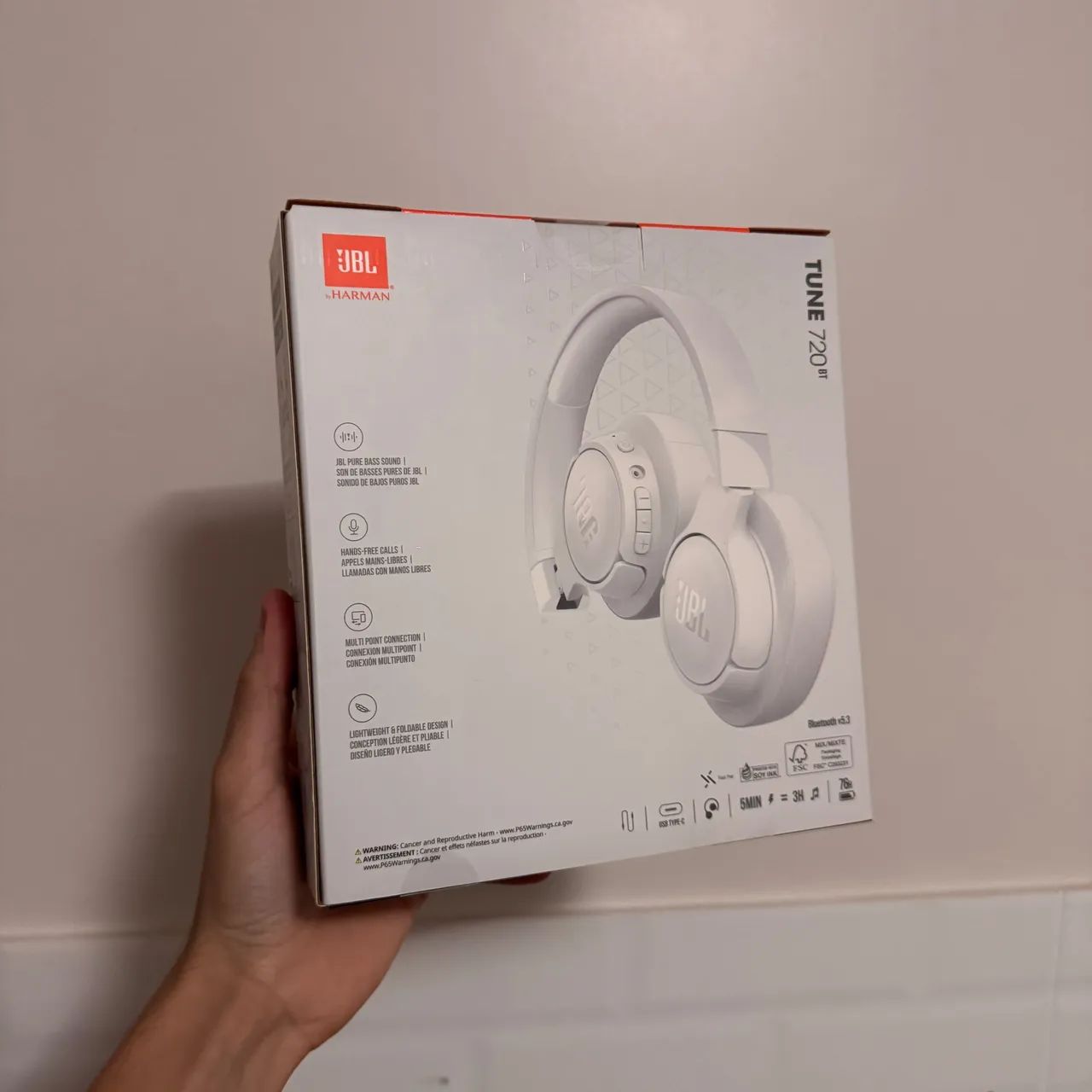 Fone JBL Tune 720bt