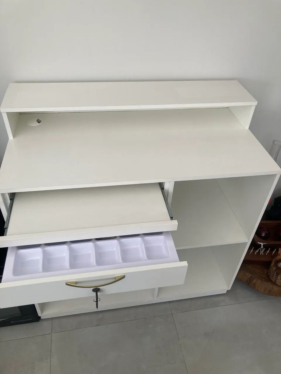 Balcão Caixa Branco  - Foto 3