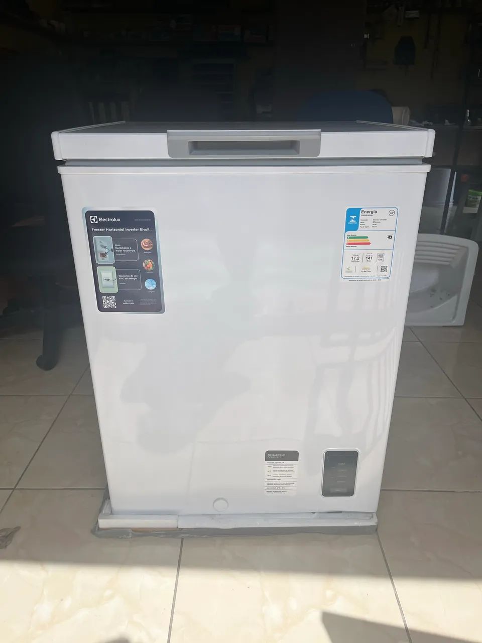 Freezer - honzontol Electrolux - Foto 2